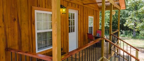 Relaxing front porch