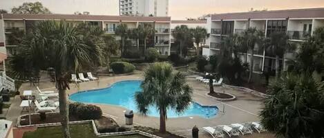 Pool from Balcony