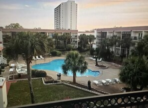 Pool from Balcony