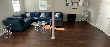 Family room and reading nook