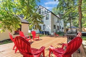 Grill out and make great memories on the spacious deck.