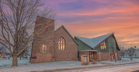 Former Lutheran Church remodeled into a vacation home
