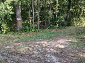 Driveway entrance 
