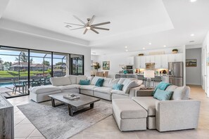 Living Room and Kitchen