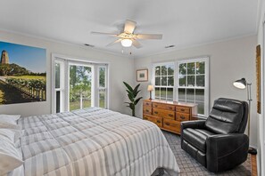 Master bedroom with private bath