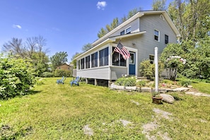 Back Exterior | Screened Porch | Gas Grill