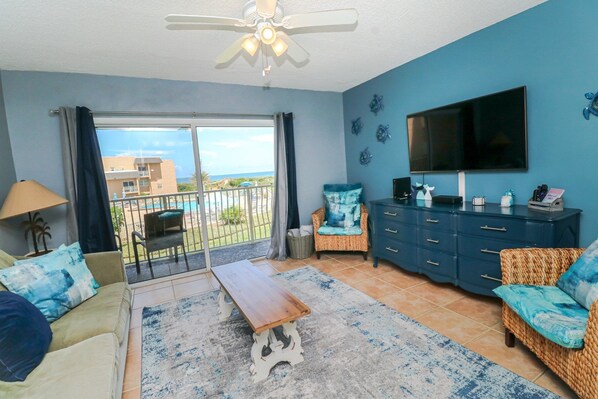 St. Augustine Beach Rentals Living Room