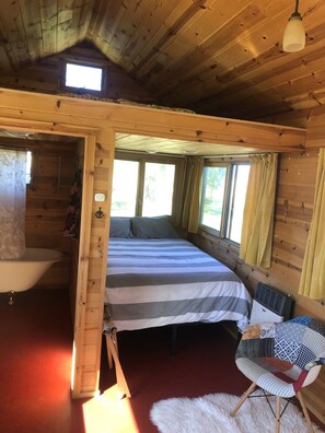Bedroom with loft.  
