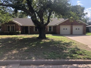 Two car garage, driveway will hold 4 vehicles w additional st parking
