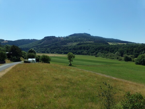 Aussicht zum Drachenfliegerplatz
