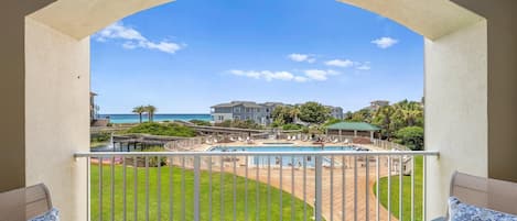 View of Resort from Balcony