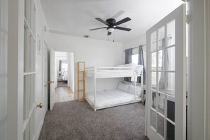 Bedroom 3- 2 double beds with great space for kids.