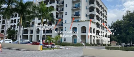 The location of our 410 A1 Ocean Front unit