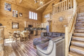 Enjoy the Open Space of the Cabin!