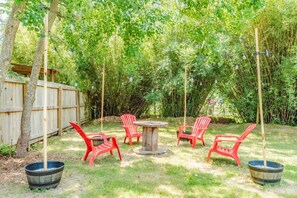 Outside seating area