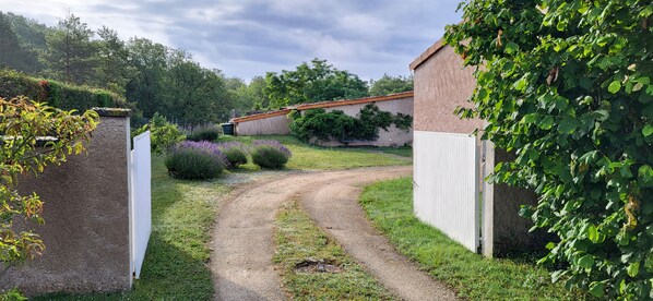 Overnattingsstedets uteområder