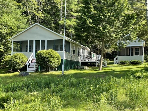 Main house and bunkhouse
