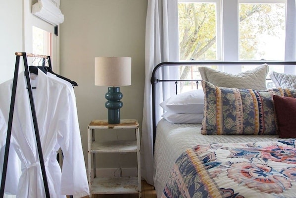 Luxe linens and robes