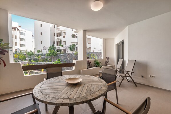 Spacious and peaceful terrace
