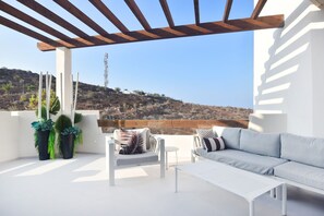 Large terrace with chill out area