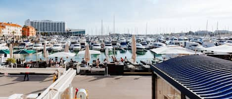 Beautiful view of Vilamoura Marina