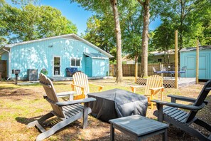Fenced Backyard / Firepit
