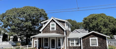 Ample parking with two car driveway and easy two on street 