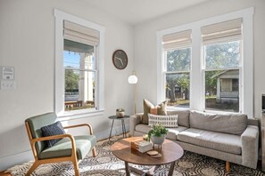 bright and comfy living room