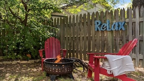 outdoor fire pit