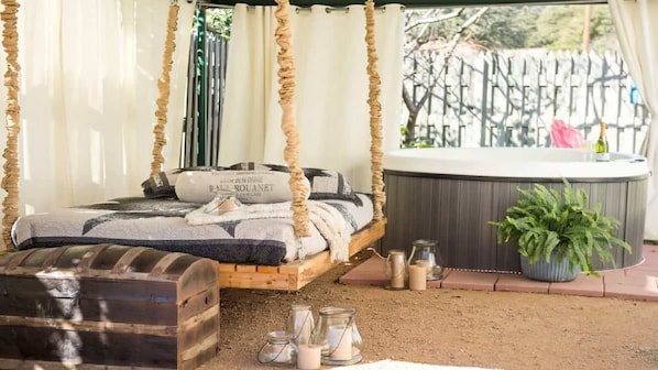 Adorable outdoor oasis