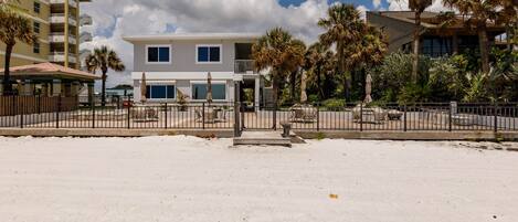 View of Condo from the water/beach!