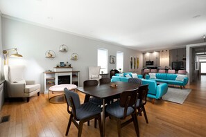 View of Dining area overlooking the apartment