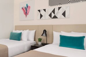 Unit with 2 Double Beds
