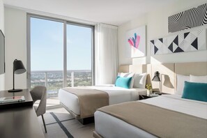 Unit with 2 Double Beds