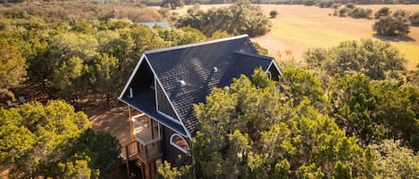 Amazing treehouse with amazing views