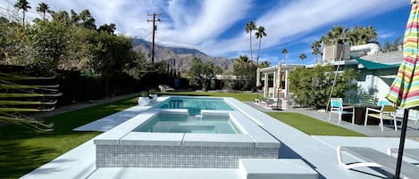 30-Foot Pool & 8-Person Spa w/ Spectacular Mountain Views