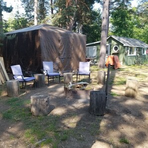 Enceinte de l’hébergement