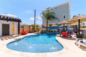 Shared community pool (heated Dec-March).
