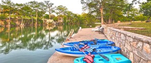 kayaks for registered guests