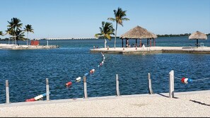 Saltwater swimming area 