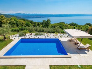 Water, Plant, Sky, Property, Swimming Pool, Building, Azure, Rectangle, Nature, Tree