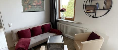 Wohnung Panorama-Suite, 110qm, 2 Schlafzimmer, 2.OG, max. 6 Personen-Panorama Suite