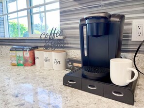 Kaffe och/eller kaffebryggare