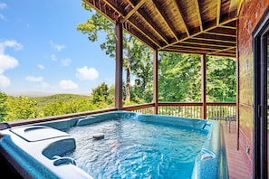 Early Rise- View from the Hot Tub