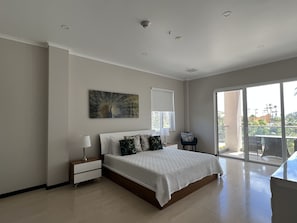 Spacious Master Bedroom with Balcony access to gorgeous views.