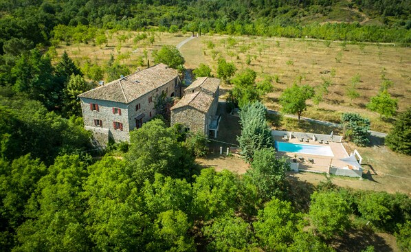 Aerial View of the property