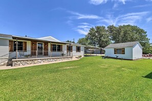 Exterior Space | Private Boat Dock On-Site | Fire Pit