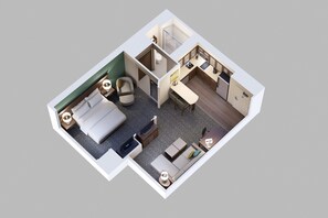 The photos are representative, but you will have access to all of the advertised amenities.