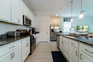 beautiful galley style kitchen