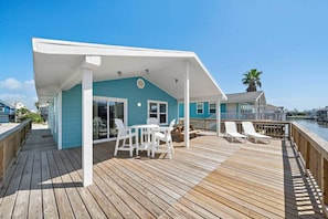 Another angle of the deck